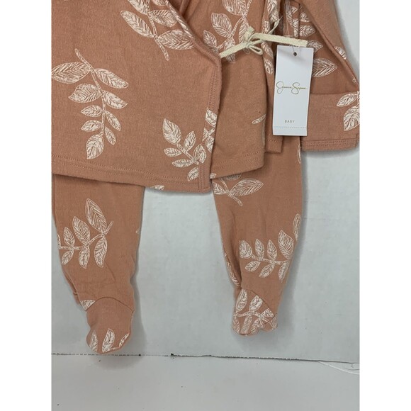 Jessica Simpson Baby matching cap, footsie leggings, & top 6-9 months - Picture 4 of 5